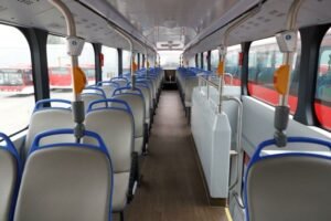 colectivo de dos pisos en argentina vacio