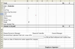 empleado recibiendo documento de liquidacion final