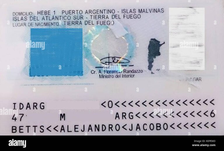Cómo Es El Frente Y Dorso Del DNI Argentino Y Para Qué Sirven