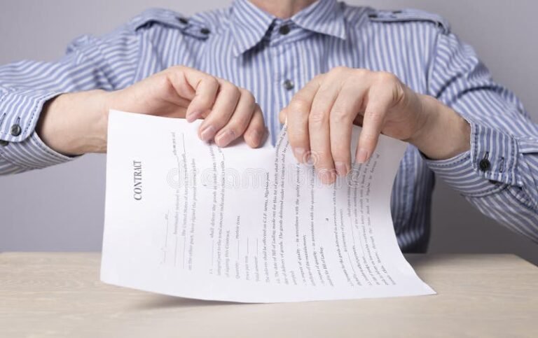 Qué Significa La Acción De Dejar Sin Efecto Un Contrato U Obligación