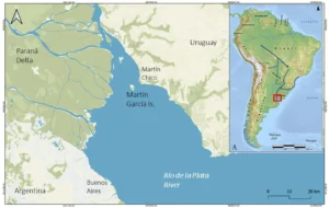 mapa de argentina con distancias y urnas