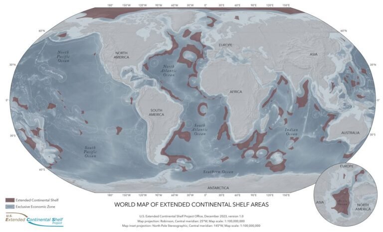 Qué es la Zona del Mar sobre la Plataforma Continental