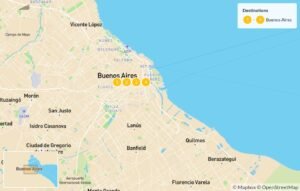 mapa postal de campo de mayo argentina